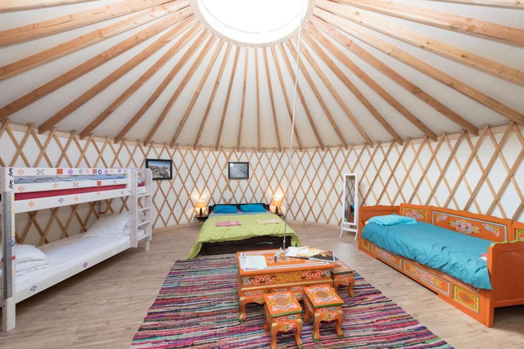 Eco-Hotel Et Yourtes Du Mercantour Гійом Екстер'єр фото
